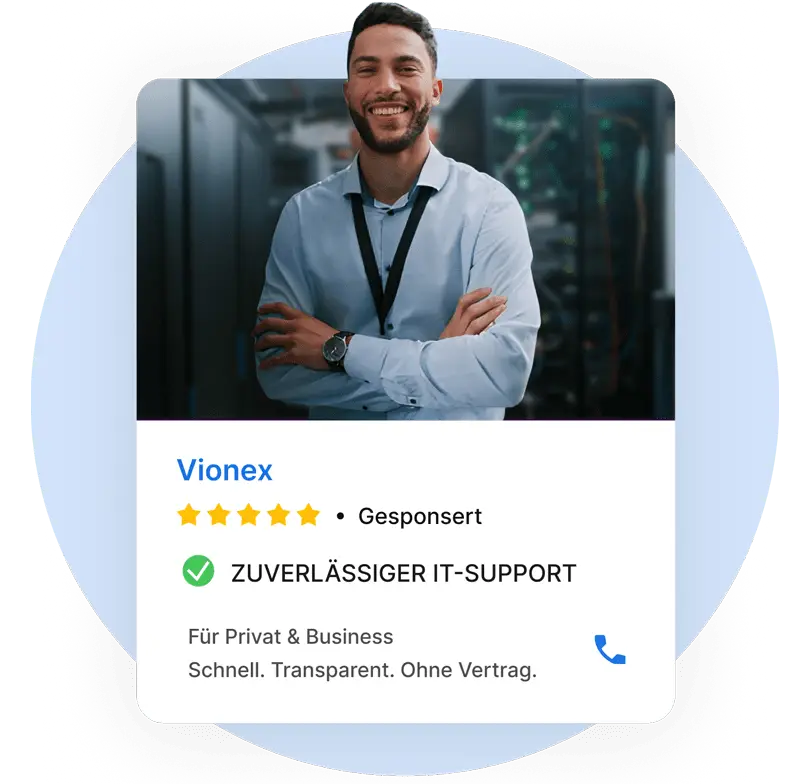 Zuverlässiger IT-Support